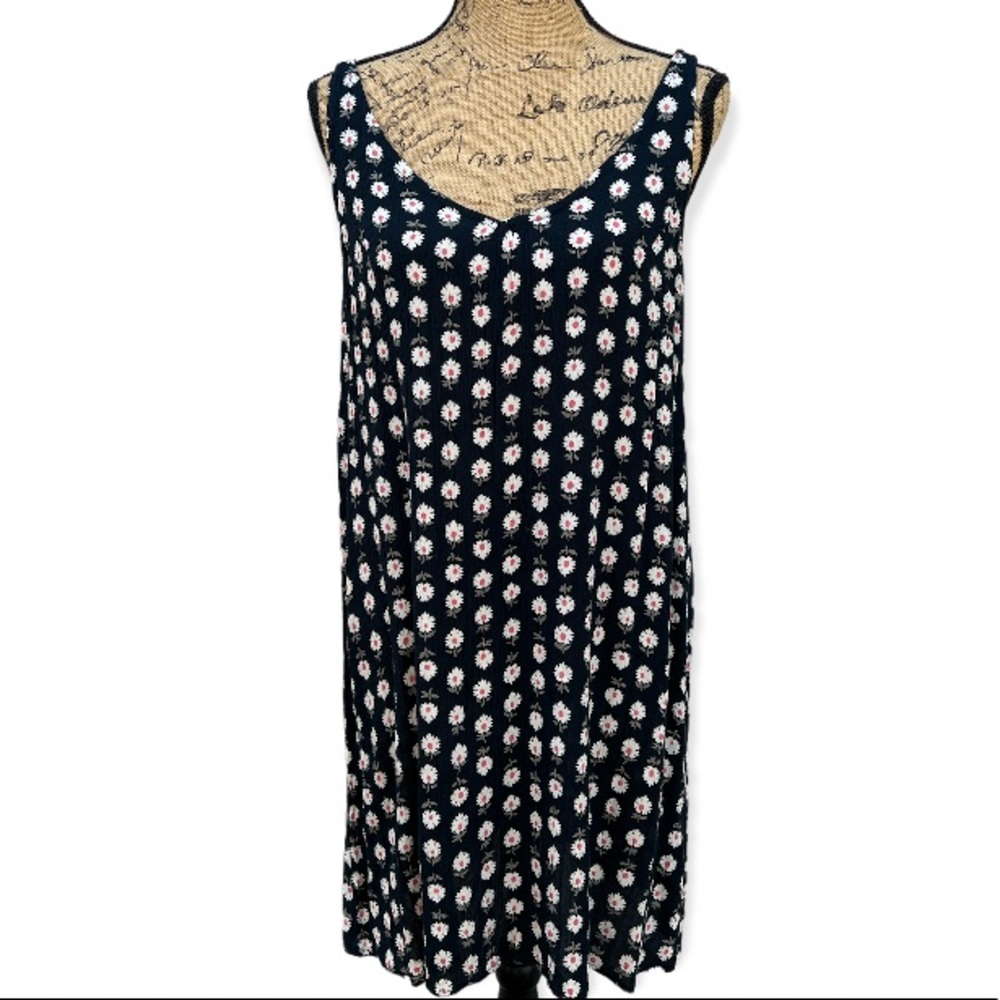 Billabong Daisy Floral Ditsy Print Shift Dress